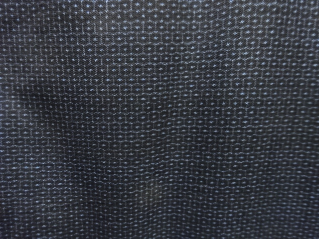 アンティーク　本場泥大島紬男物着物アンサンブル